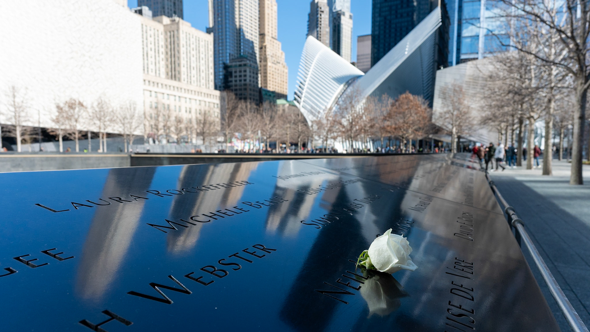 Every day, flowers are placed on the names of people who should be celebrating a birthday.