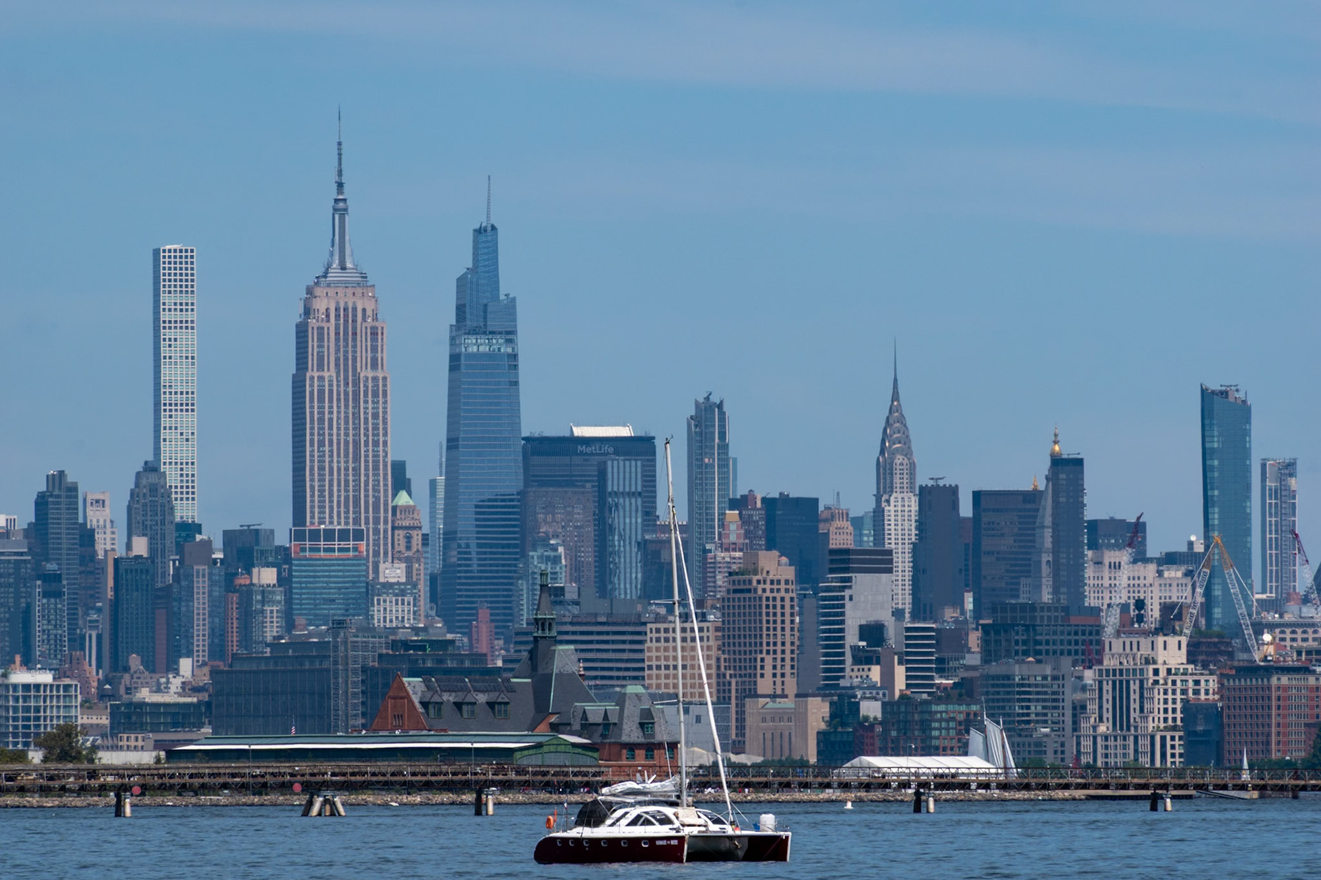 Mid-town Manhattan from Liberty Park, NJ