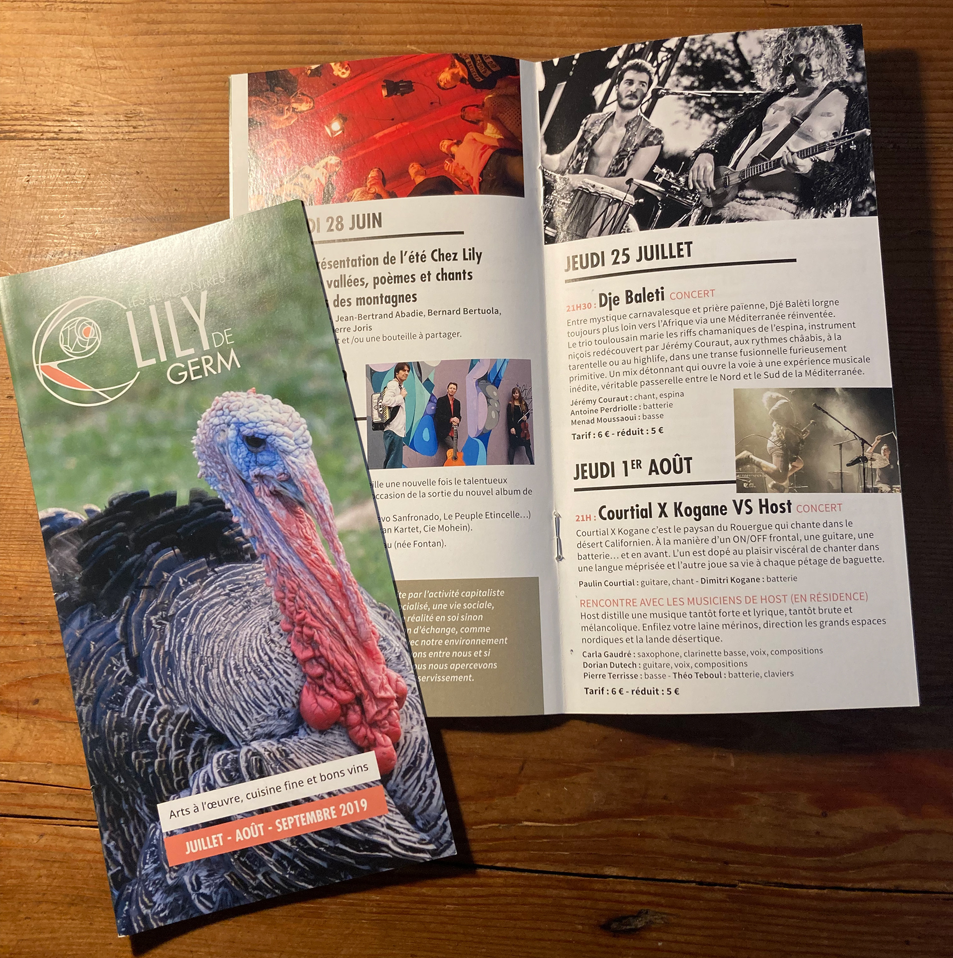 Livret 20 pages - 10 x 20 cm