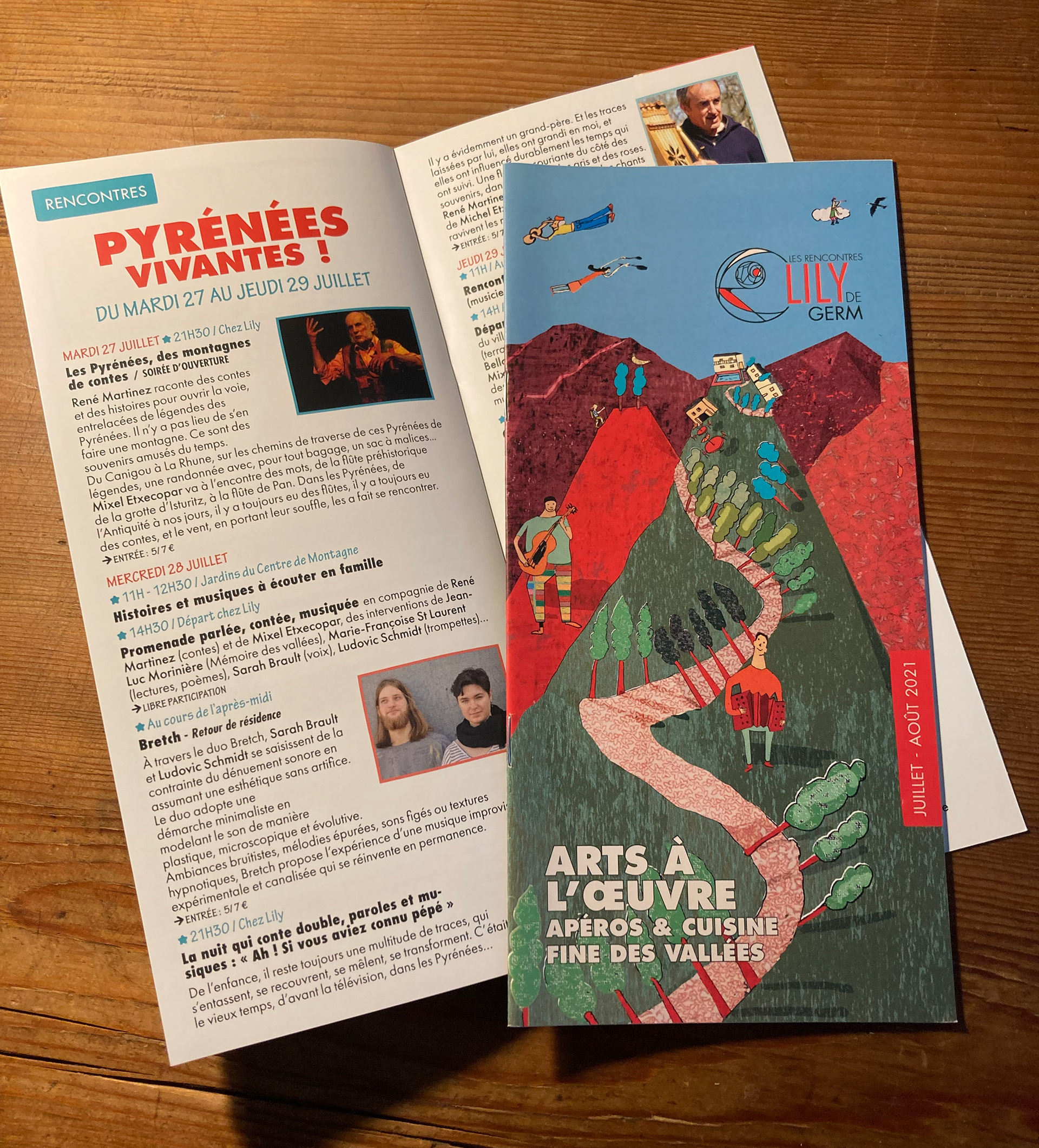 Livret 16 pages - 10 X 21 cm