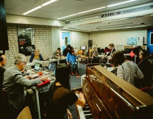 Electroacoustic Ensemble with Richard Barrett and Paul Obermayer