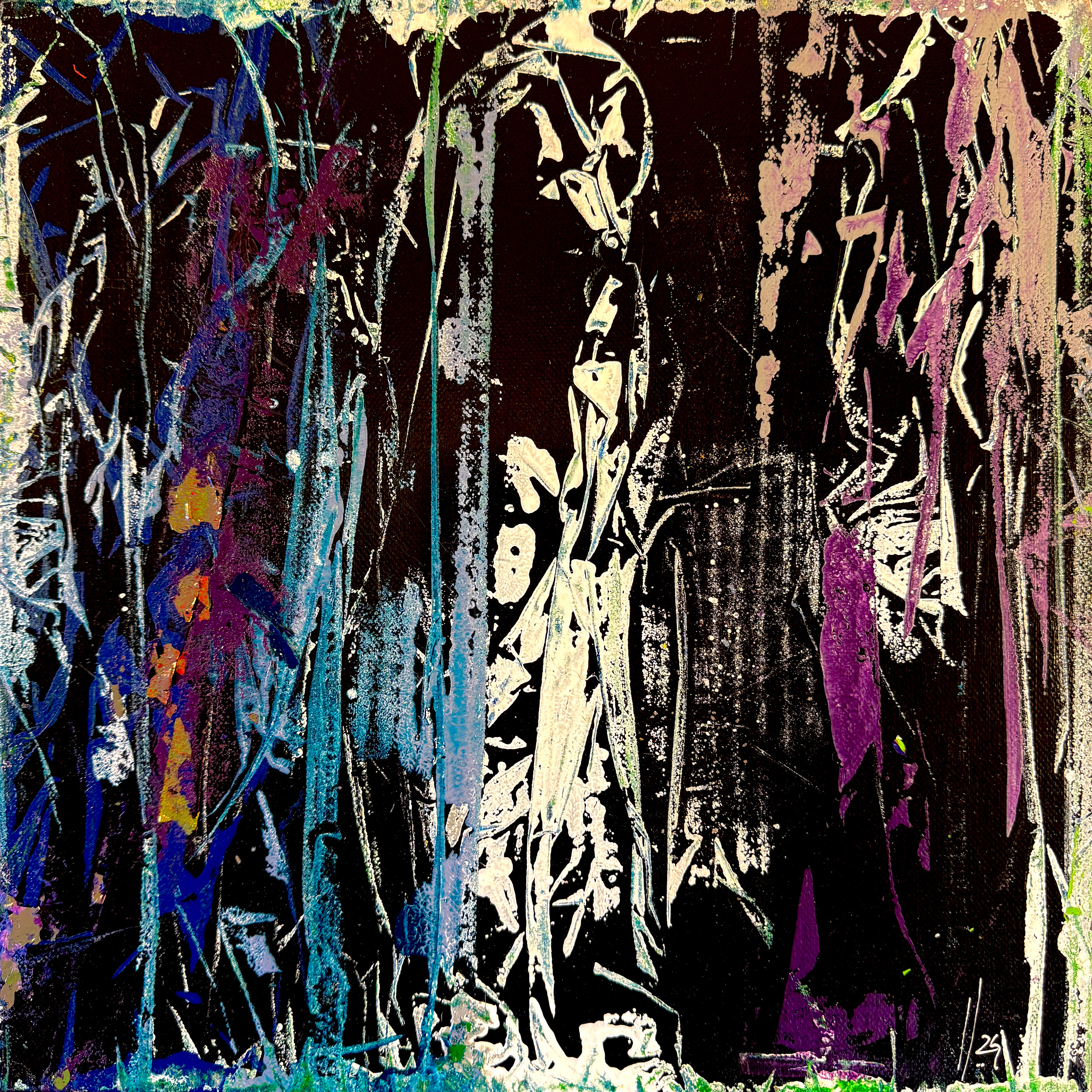 2024_PASSAGGI 00_acrilico su tela_30x30