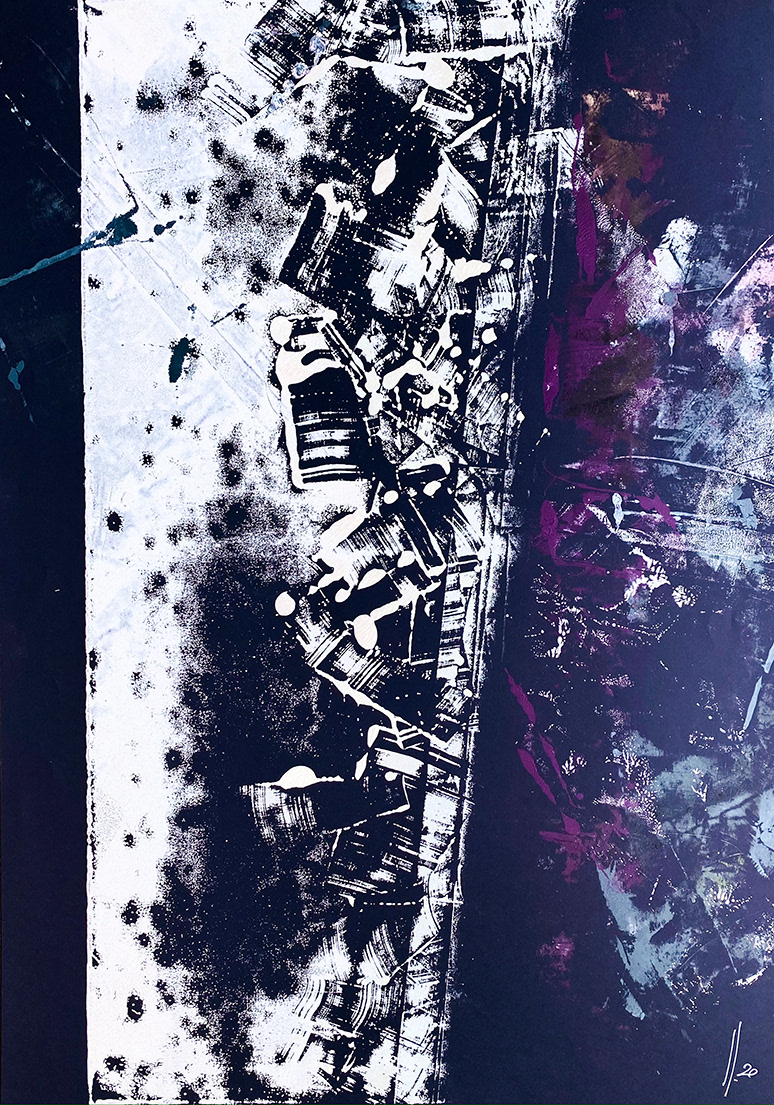 2020_calco 06_tecnica  mista su carta_100x70