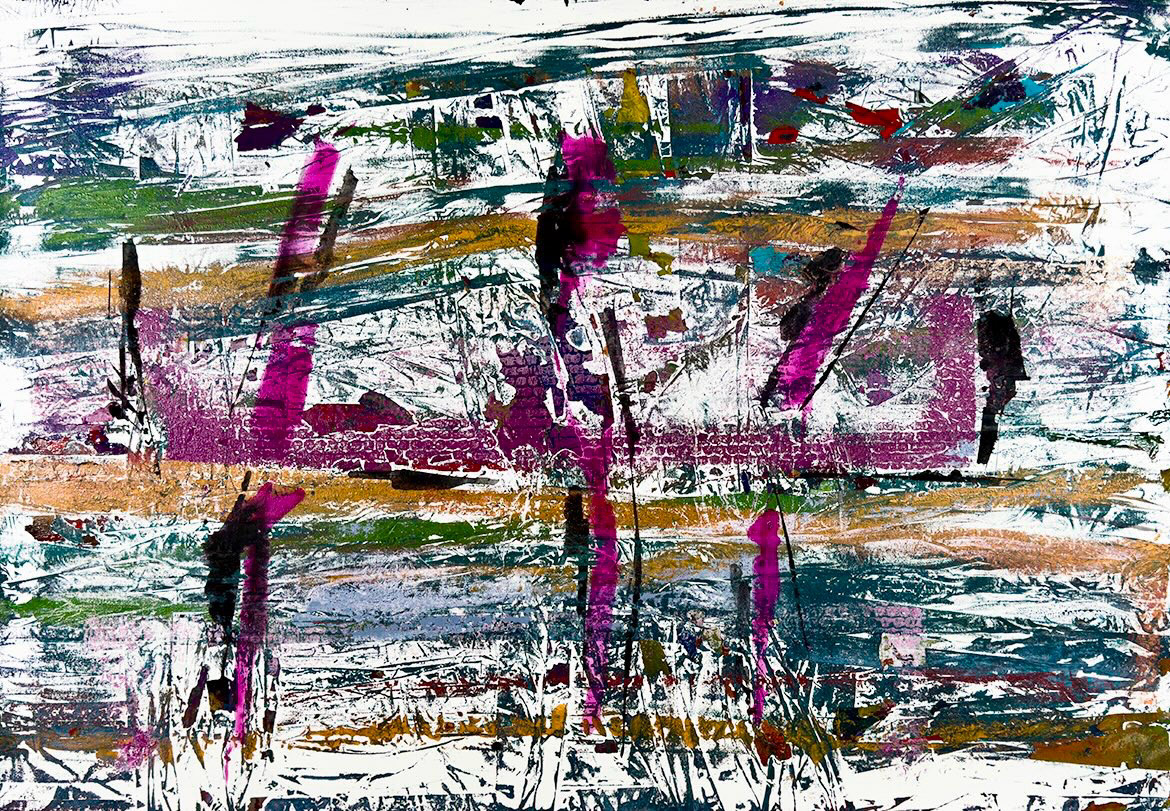 2025_memorie 02_tecnica mista su tela_100x70