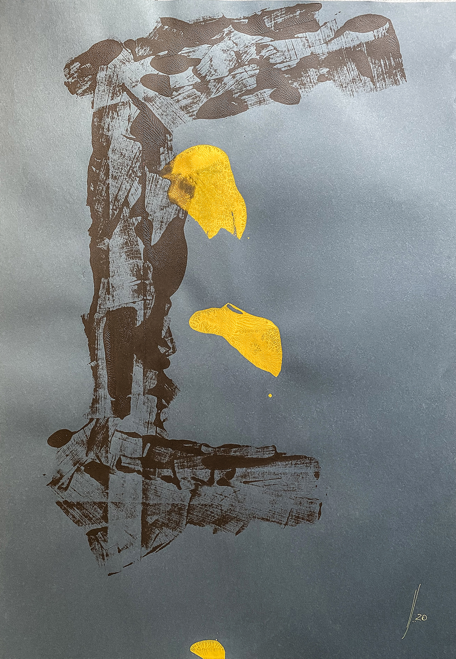 2020_calco 05_tecnica  mista su carta_100x70