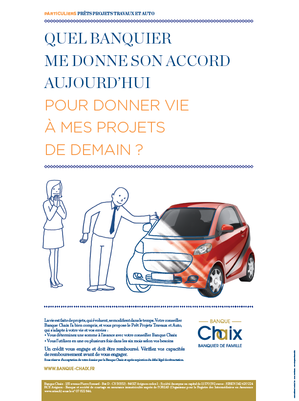 Création graphique annonce presse