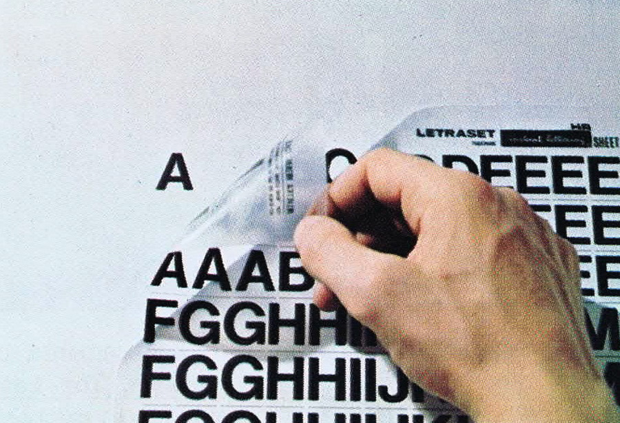 Started to learn about designing logos with Letraset and mechanical pens.
