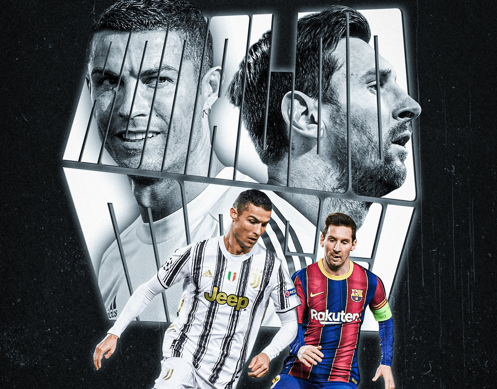 The Goats 🐐  #goats #ronaldomessi #lv #worldcup #photoshopedit