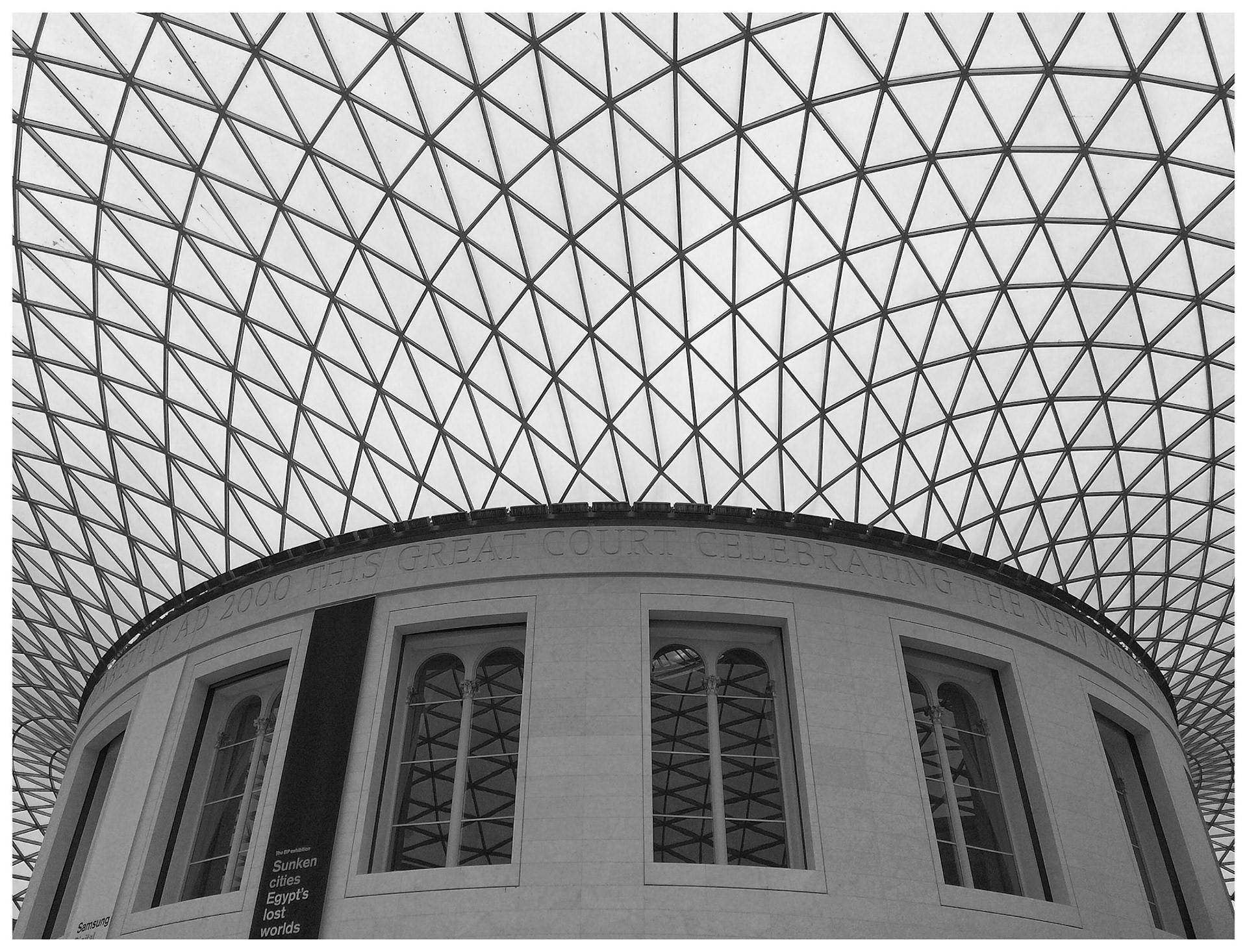 Sep 27th - Impressive roofage at The British Museum