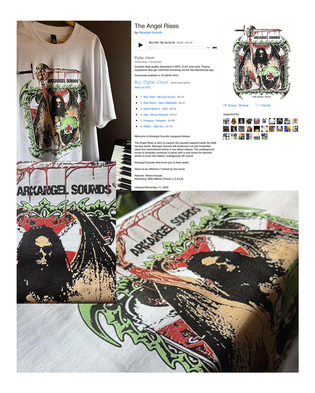 Arkangel Sounds - The Angel Rises EP Compilation (2024)
