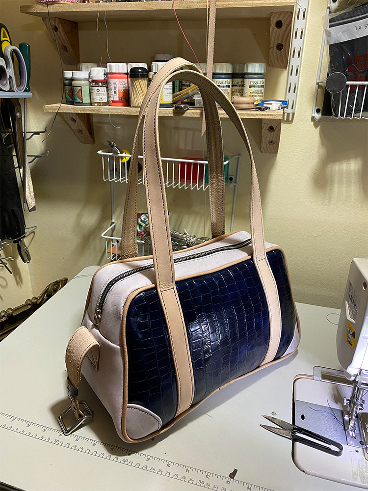 Handbag successfully turned.