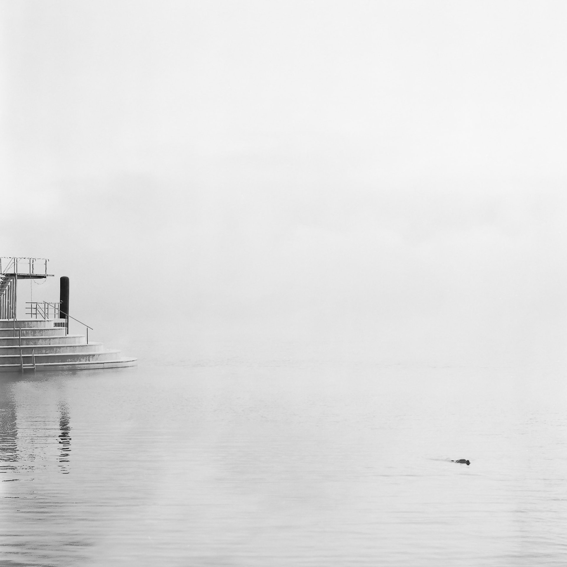 The diving tower - Hasselblad - © Eirik Jeistad