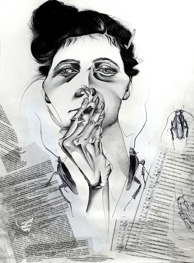 Untitled / mixed media on paper