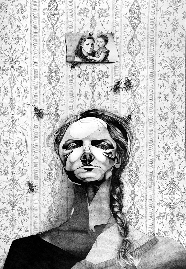 "Inheritance" / ink on paper