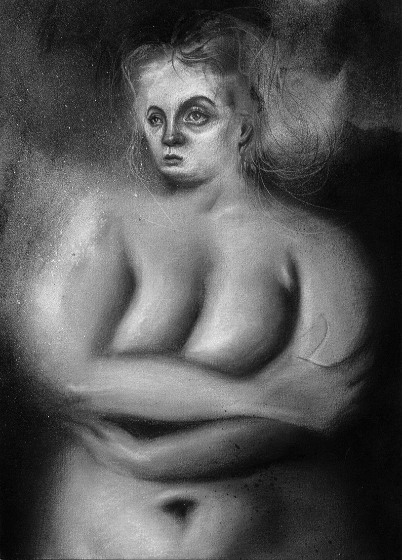 "Keep it Together" / mixed media on paper