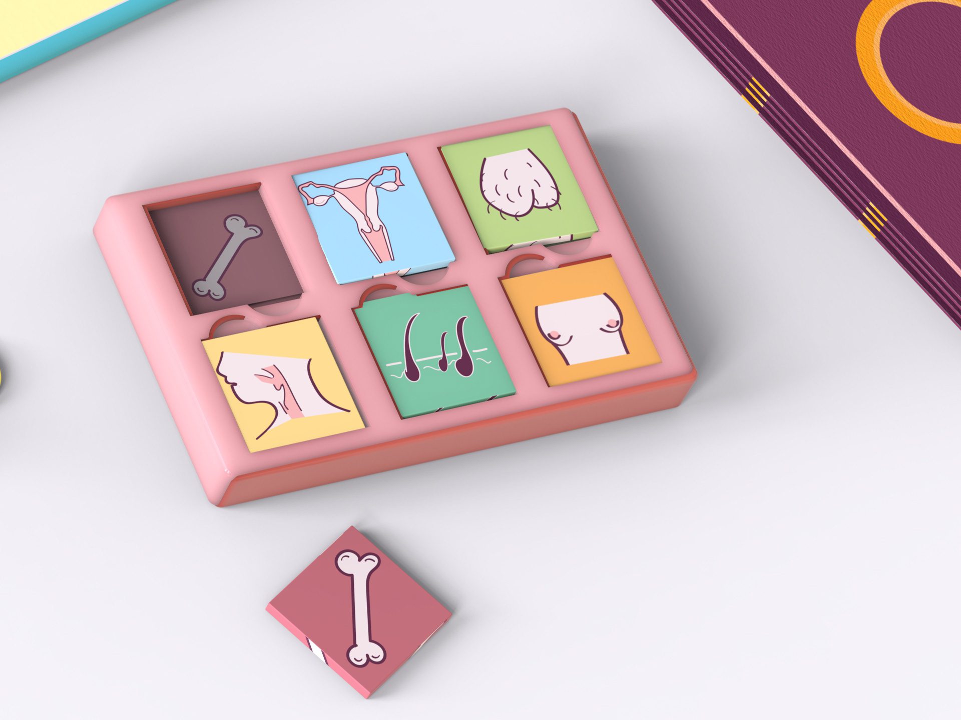 Evidence collection, proving that the player has answered all required questions to complete the game.