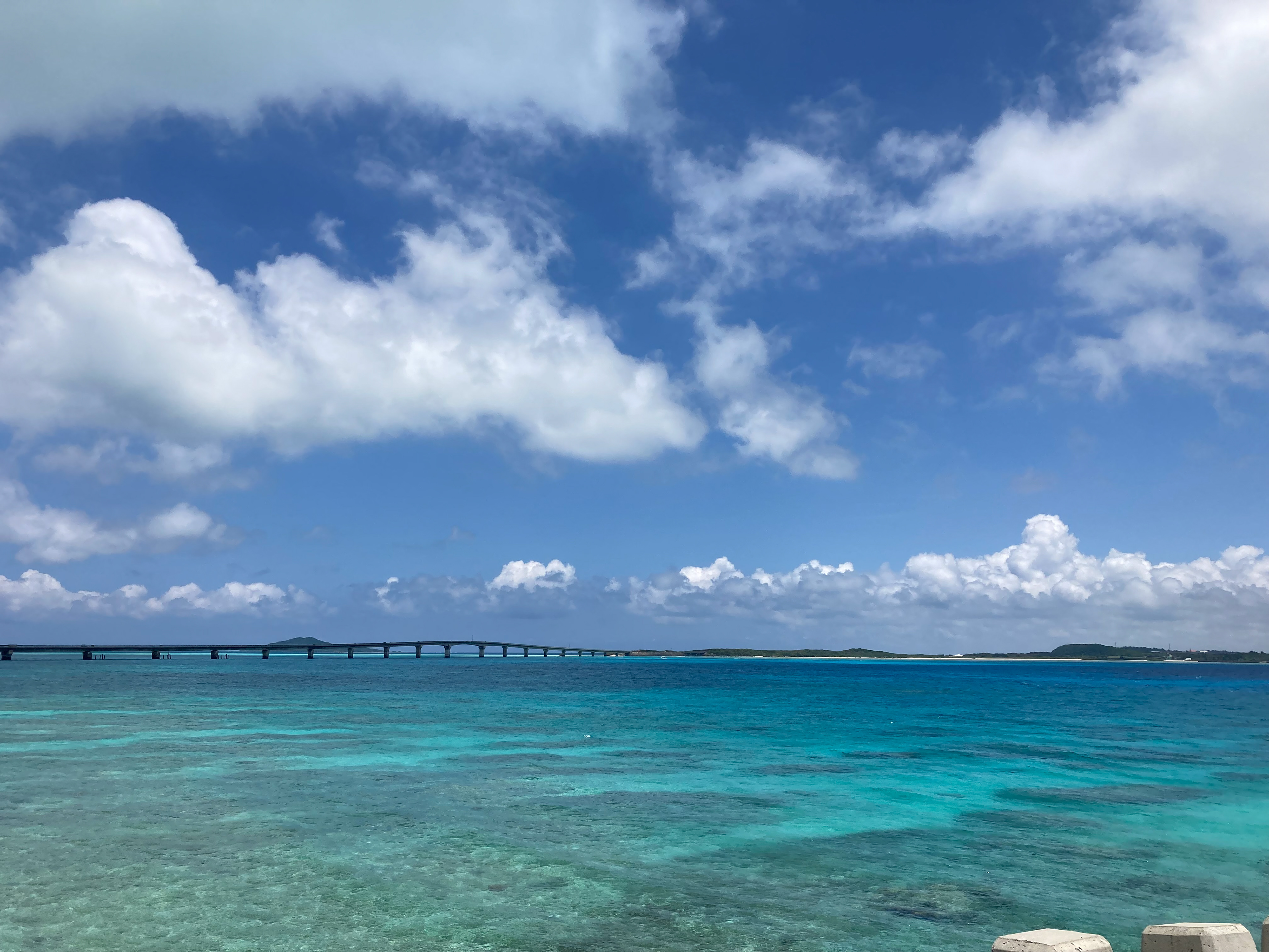 夏の池間大橋