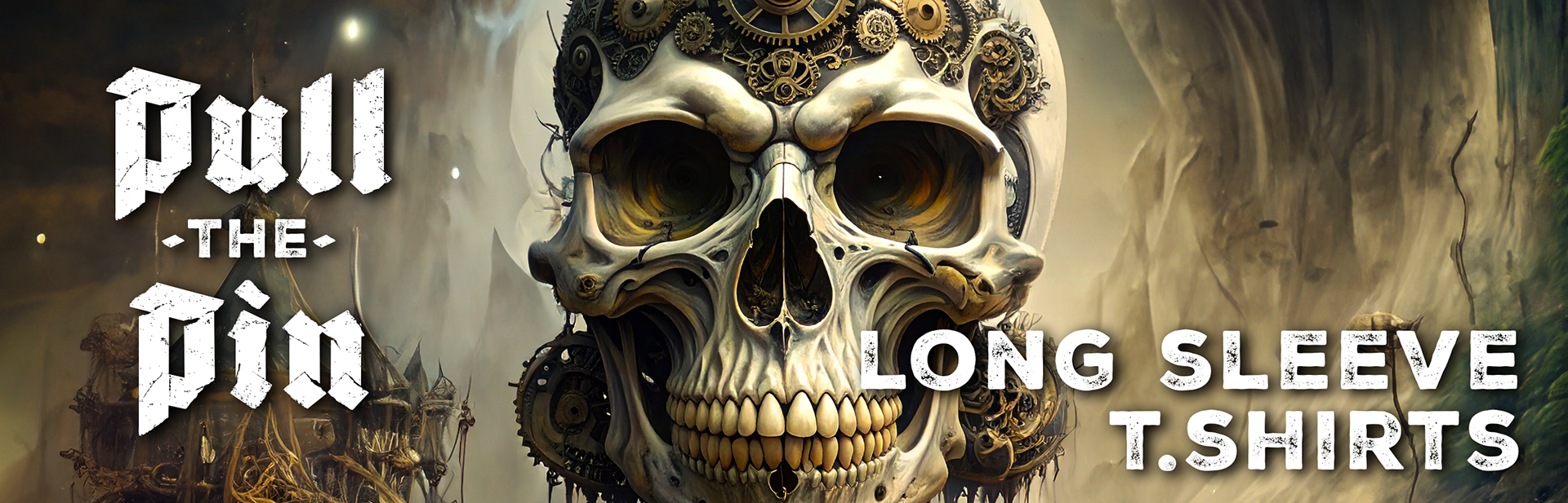 Official Pin Pull Creeps Long Sleeve T-Shirt collection masthead. Showcasing the premium Series 1 technical streetwear hardware, featuring 100% cotton construction and classic unisex fit for industrial-grade comfort.