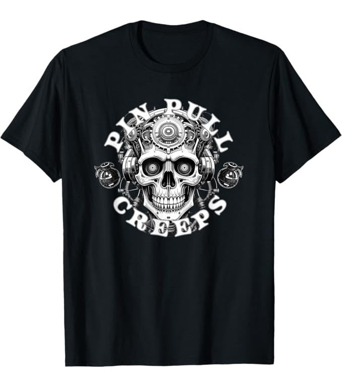 Candy Flipped Creeps regular t shirt by Pin Pull Creeps featuring a vibrant streetwear graphic inspired by sensory overload, color chaos, and emotional release. Durable cotton fabric with size selection available at checkout.