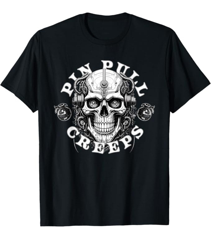 Mind Lag Creeps Regular T-Shirt by Pin Pull Creeps streetwear brand featuring a glitch inspired graphic that visualizes mental fatigue, digital overload, and delayed signal response. This design represents focus drift, pressure buildup, and emotional tension translated into wearable art for modern creative culture. Made from a lightweight ultra soft 40 singles tri-blend fabric with a modern streetwear fit, classic crew neck, and side seam construction for comfort and structure. Mind Lag Creeps reflects signal disruption, cyber grit, and raw intensity for thinkers, artists, and underground fashion communities. Designed for identity driven apparel, creative resilience, and those wired to break patterns. Lighter colorways may appear semi sheer.