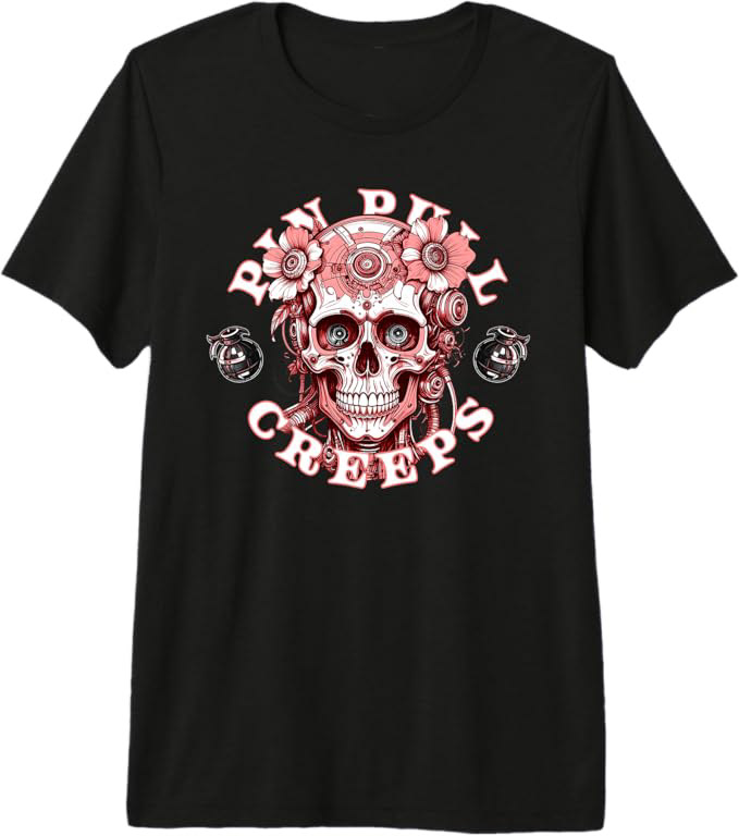 Circuit Bloom Creeps premium tri-blend t-shirt by Pin Pull Creeps featuring a cyberpunk inspired graphic that blends digital florals with glitch aesthetics. Soft lightweight streetwear shirt designed for modern urban style, creative identity, and underground fashion culture.