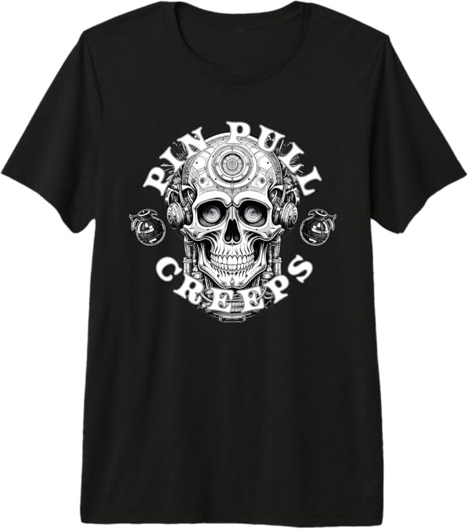 Pressure Drop Creeps premium tri blend t shirt by Pin Pull Creeps featuring a streetwear graphic inspired by pressure building before release, symbolizing tension, resilience, and the moment before rising. Soft lightweight tri blend fabric with modern fit and size selection available at checkout.