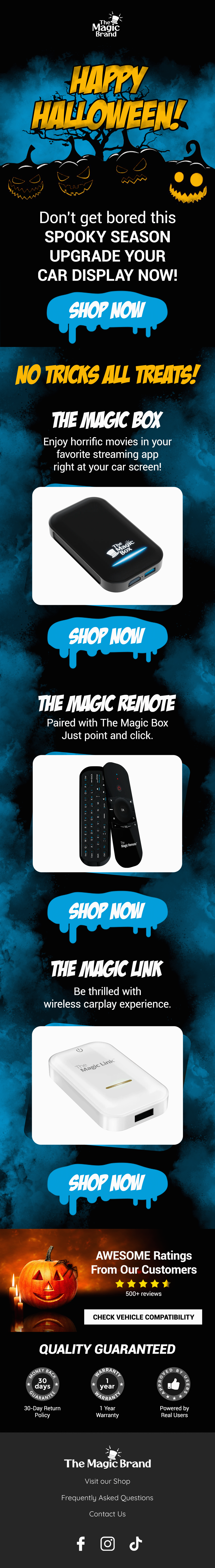 Happy Halloween Campaign | Magic Brand https://trymagicbox.com