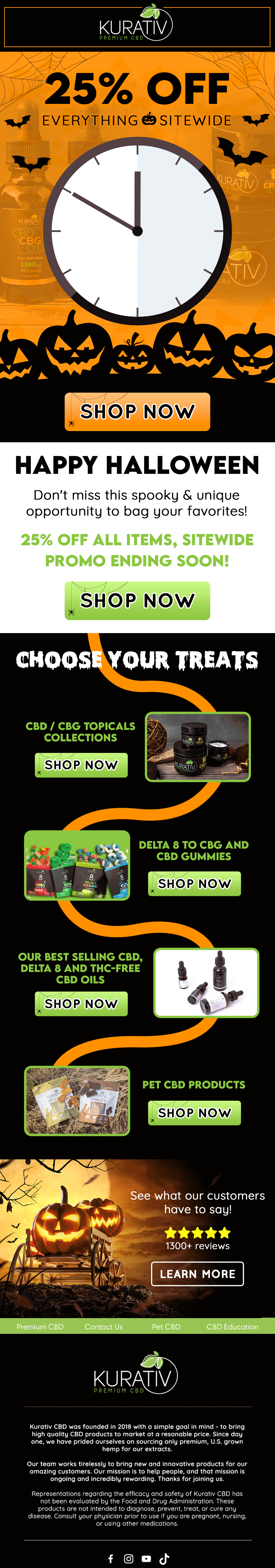 Halloween Sale | Kurativ https://kurativcbd.com