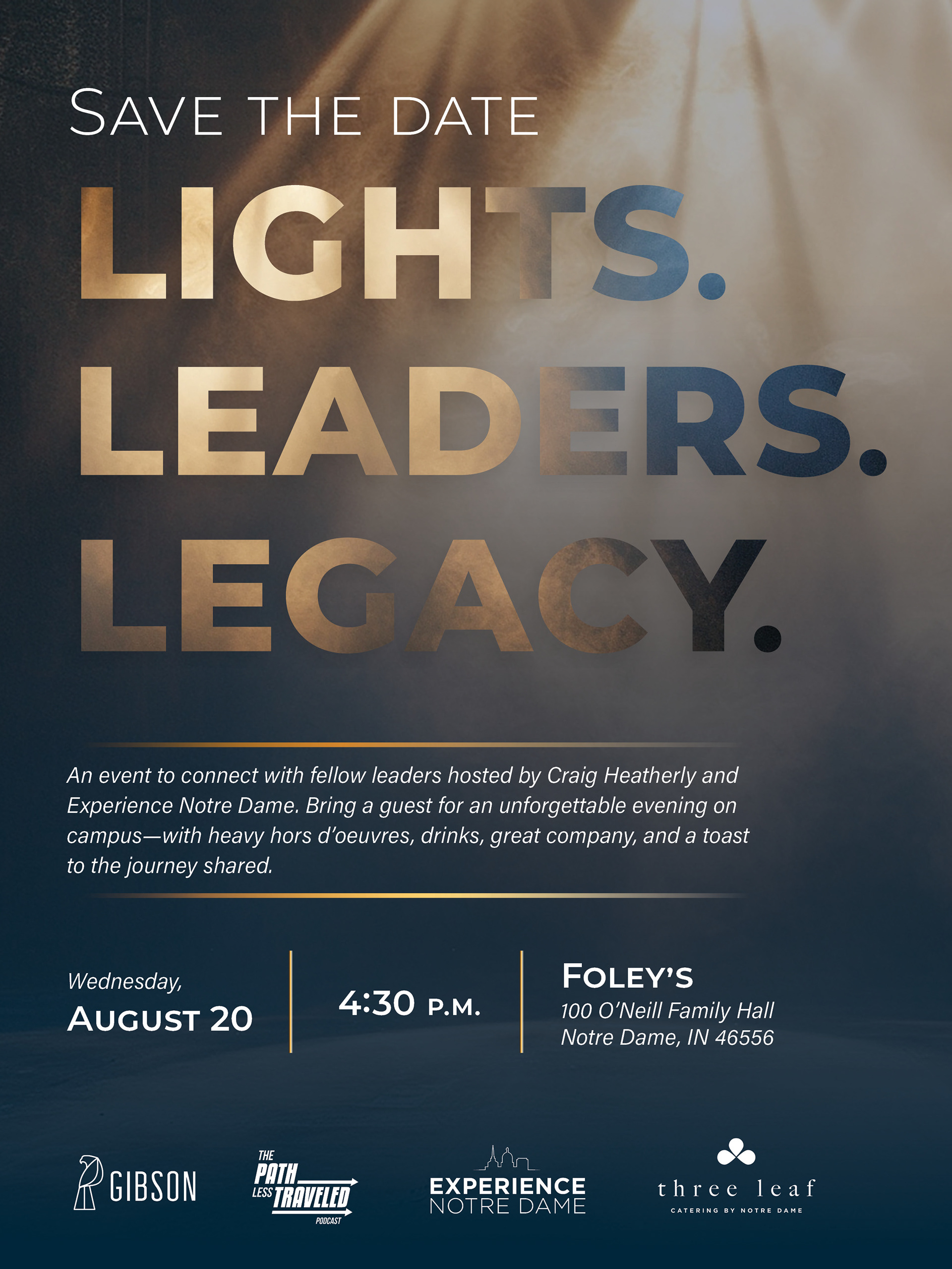 Event invitation.