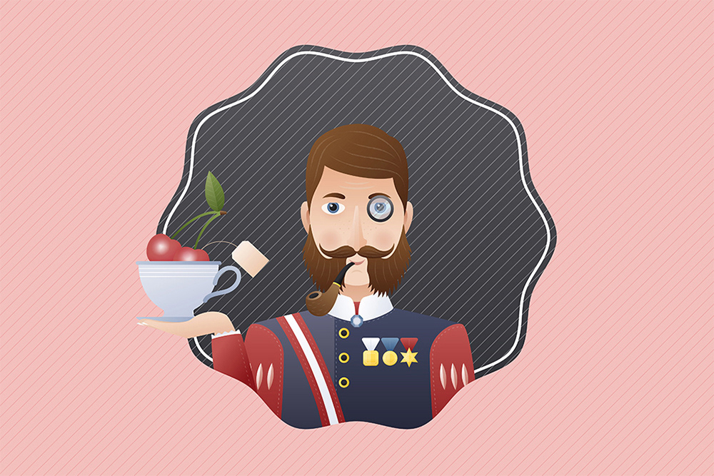 Franzl illustration by Adrian Bauer