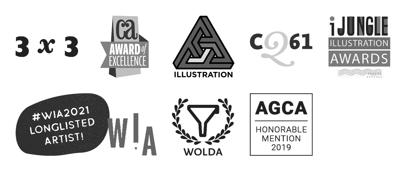 Adrian Bauer illustration awards
