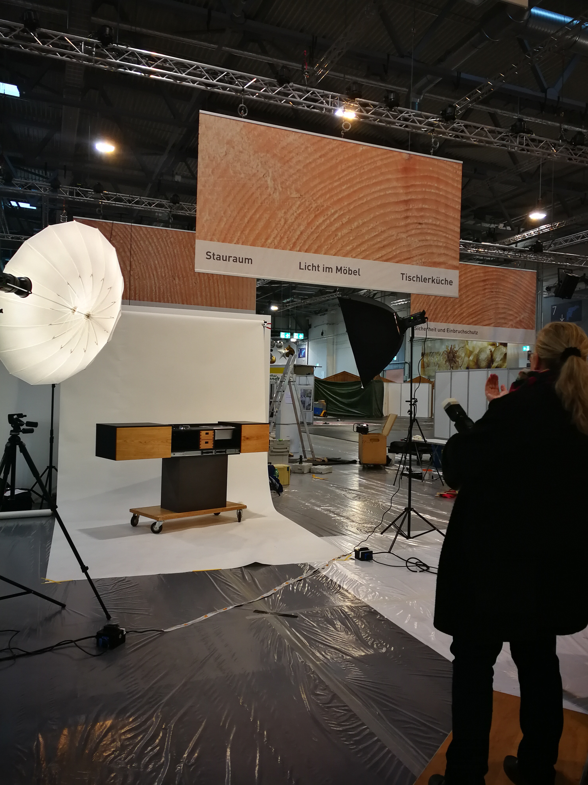 Ausstellung der Camping-Küche beim Landeswettbewerb