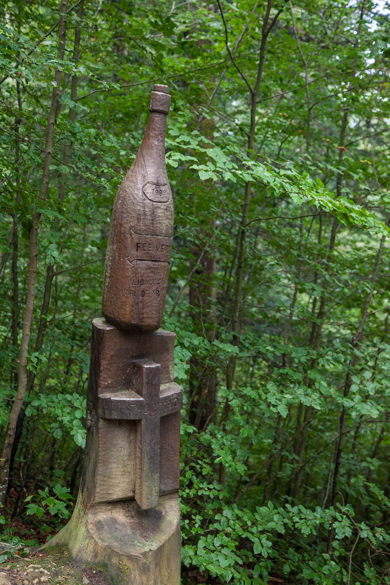 Sentier des statues