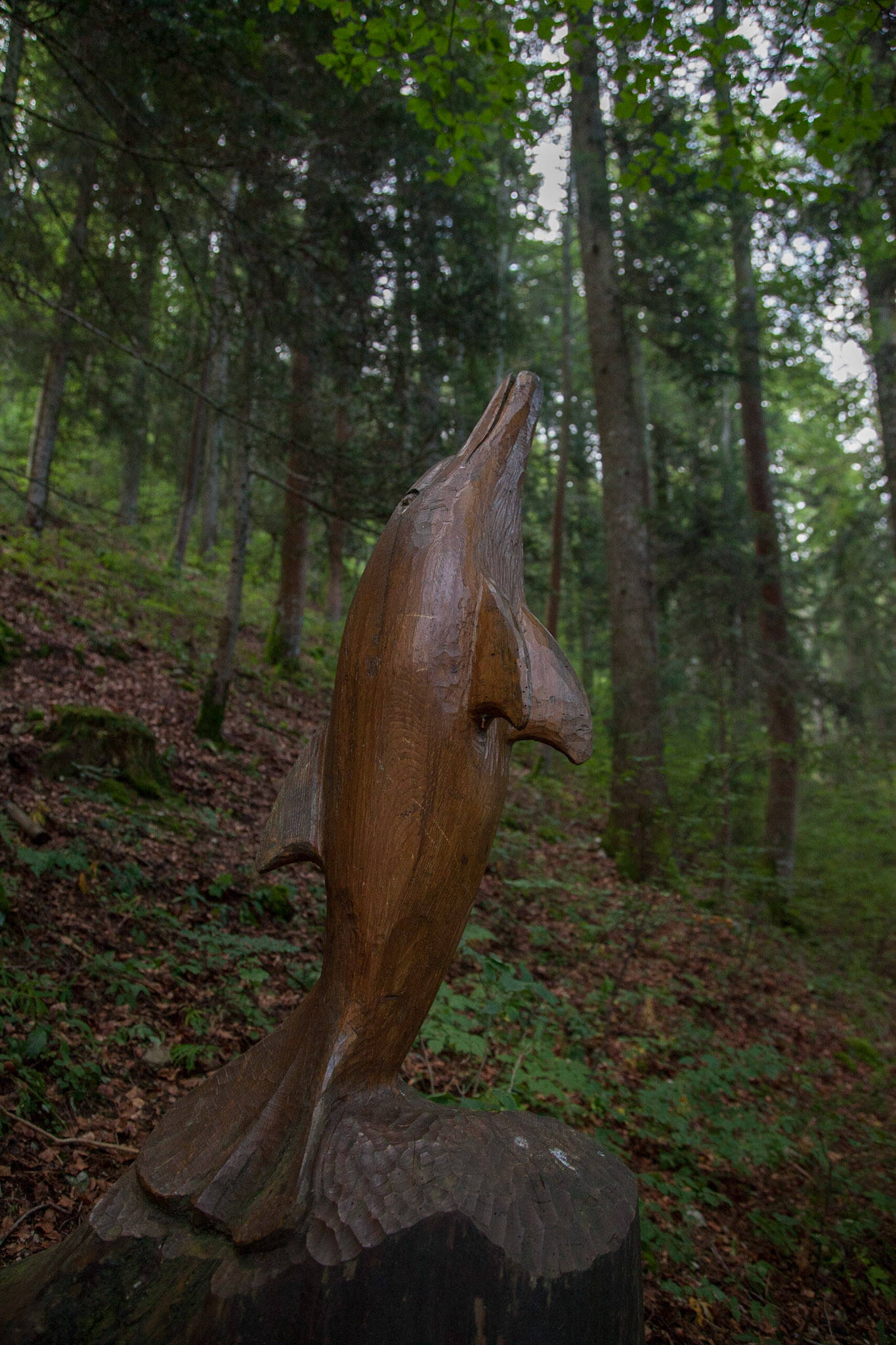 Sentier des statues