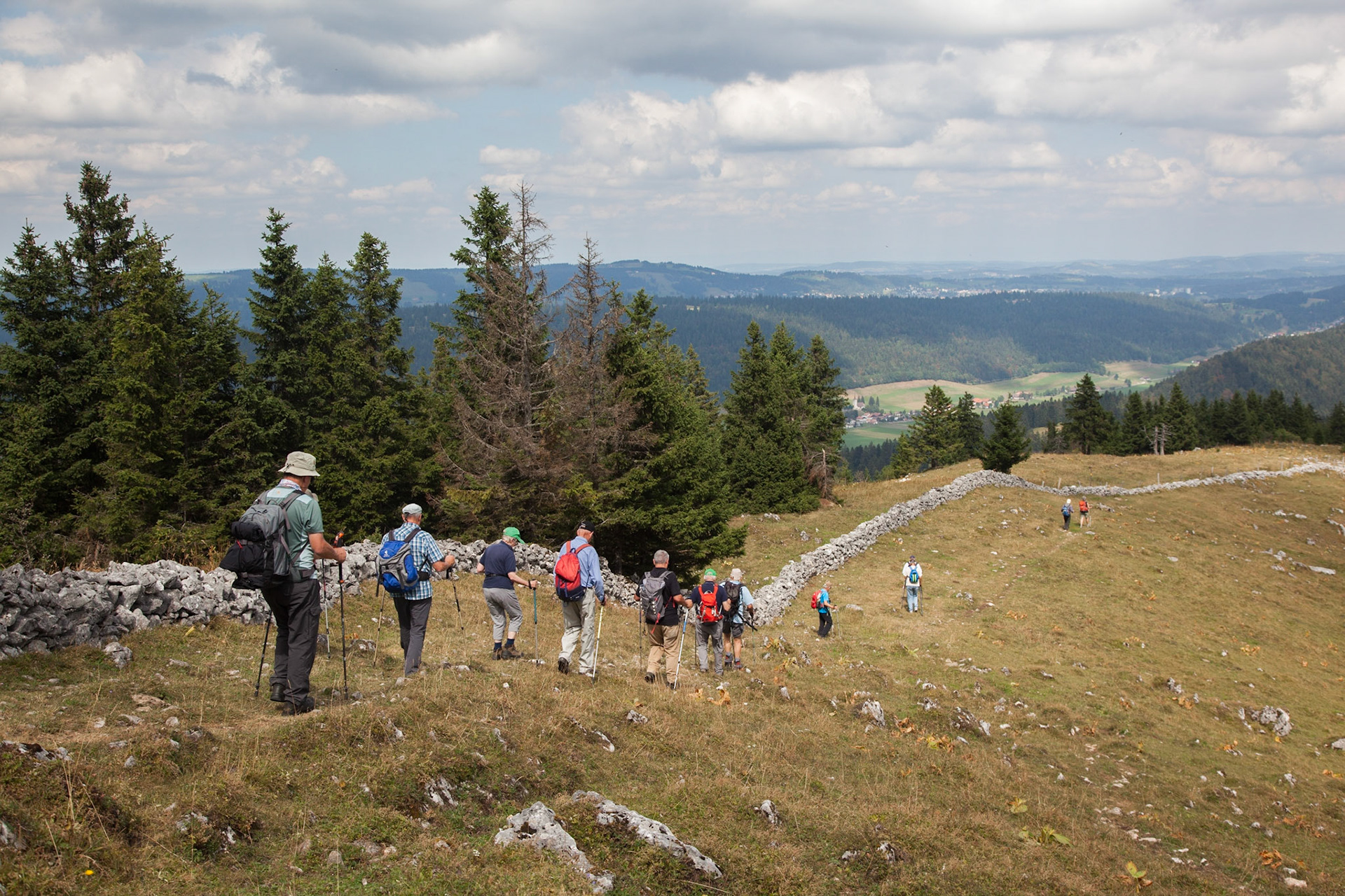 Sentier des statues