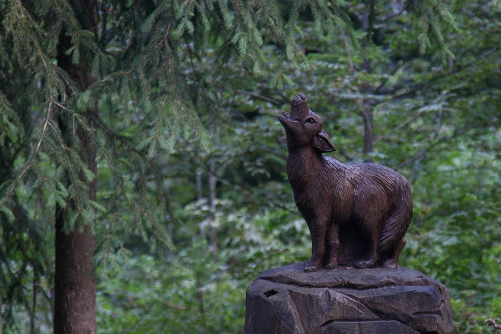 Sentier des statues