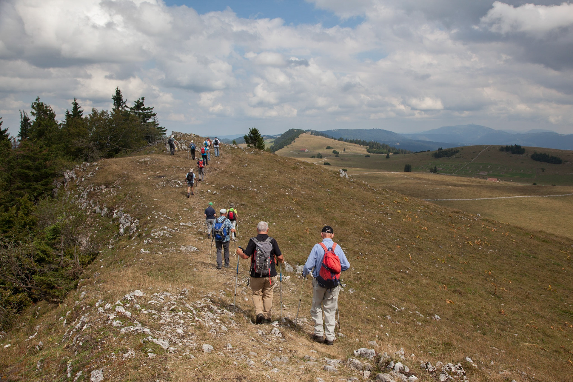 Sentier des statues