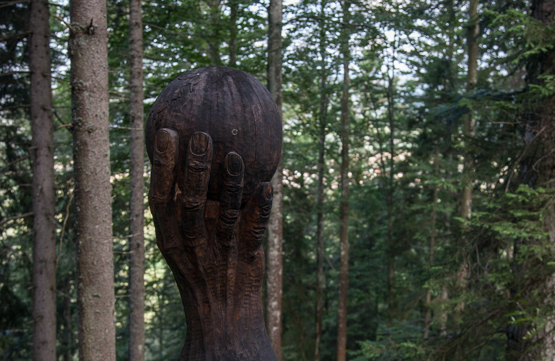 Sentier des statues