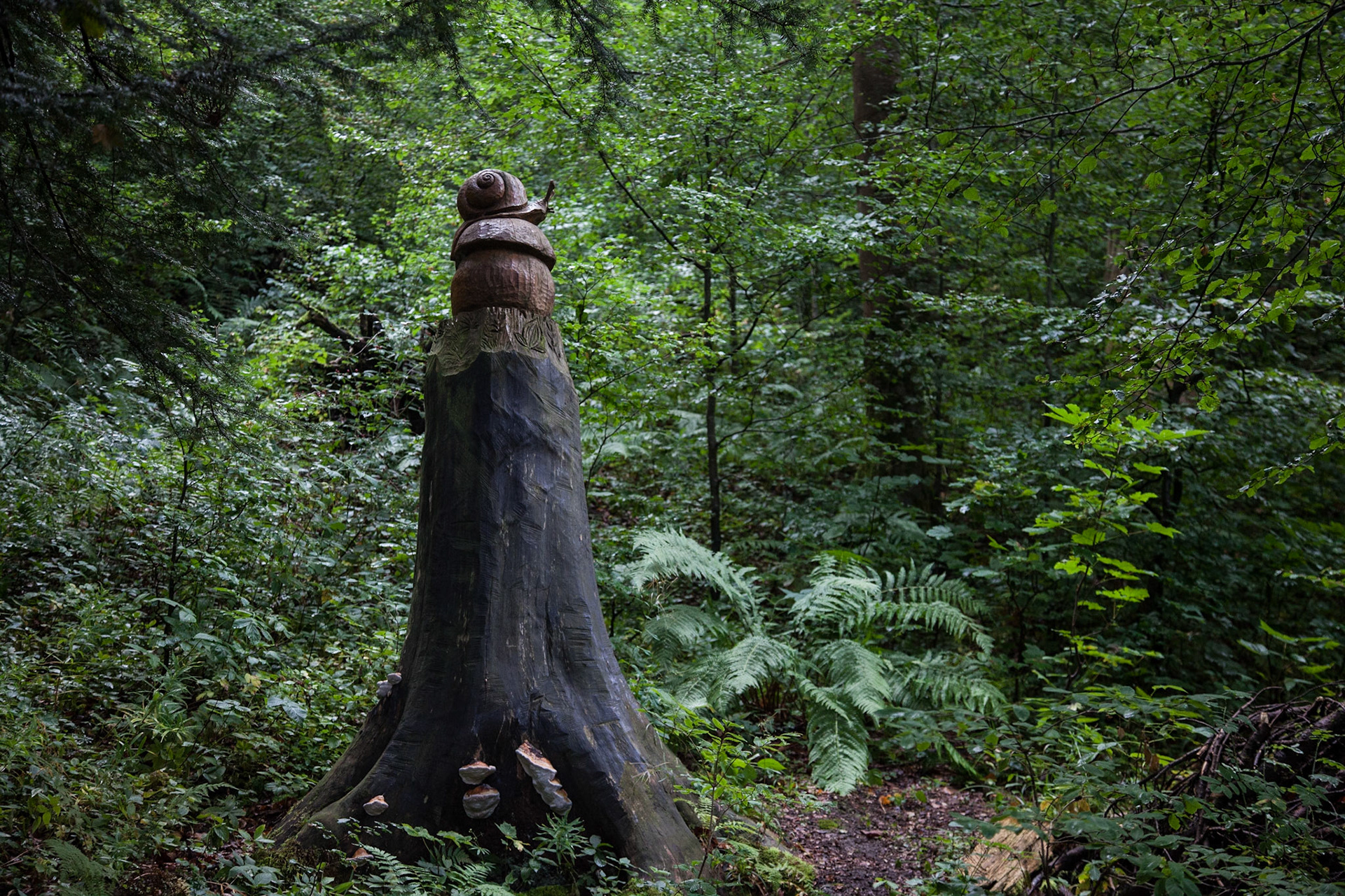 Sentier des statues