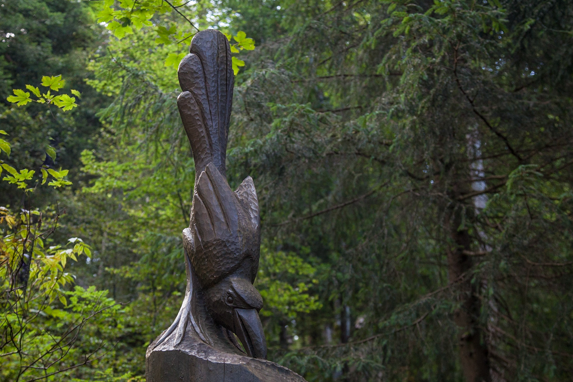 Sentier des statues