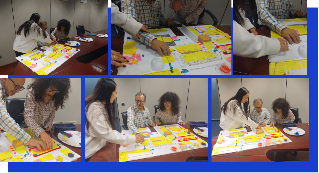 Prototyping session with la ONCE (national spanish organisation of blind people)