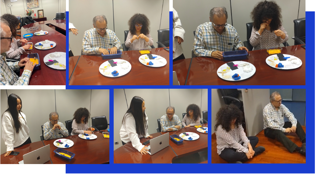 Prototyping session with la ONCE (national spanish organization of blind people )