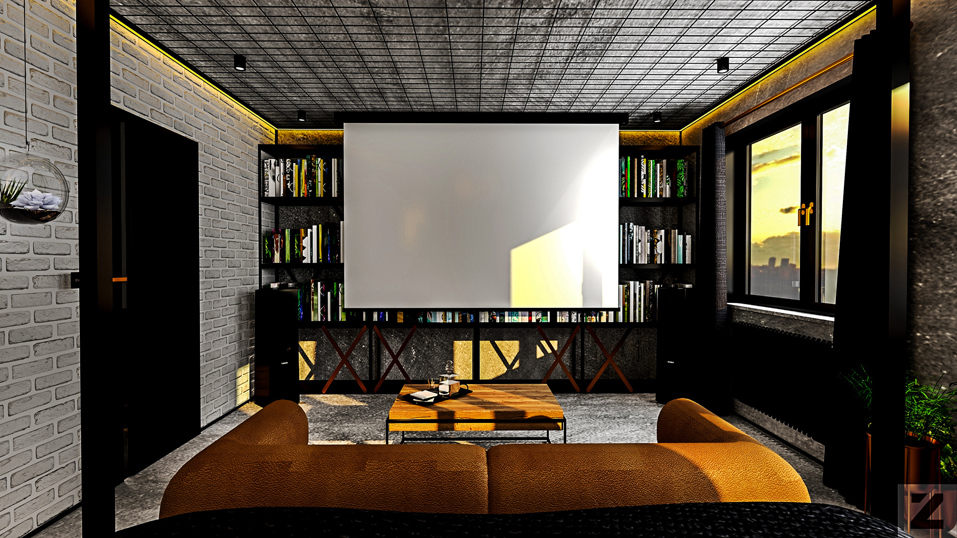 Kamil Żarnoch - Modern-Loft-Industrial | 66m2 apt.