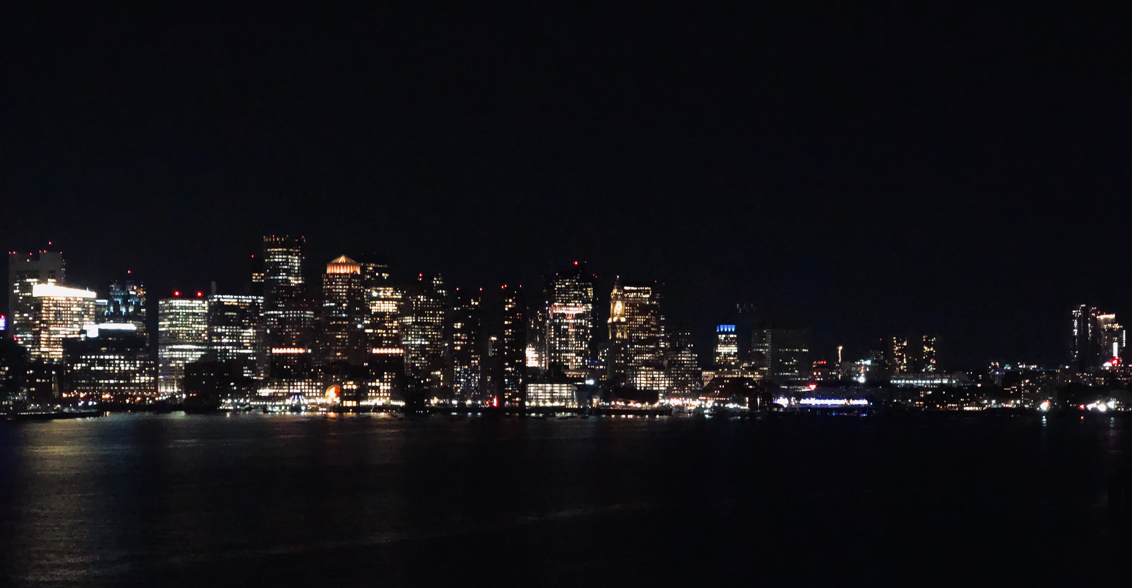 Boston Skyline at Night