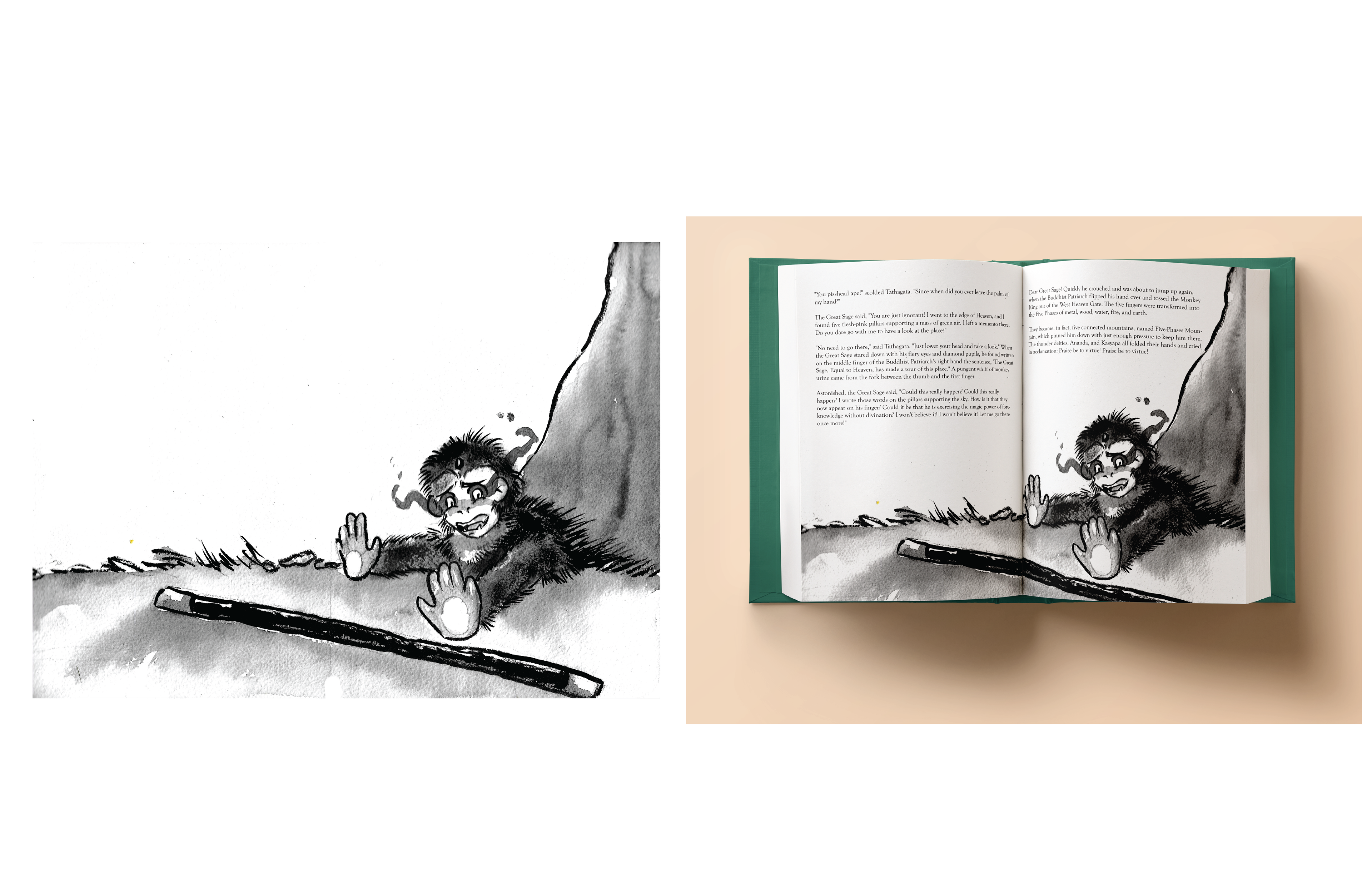Monkey King: Spot Illustration 10