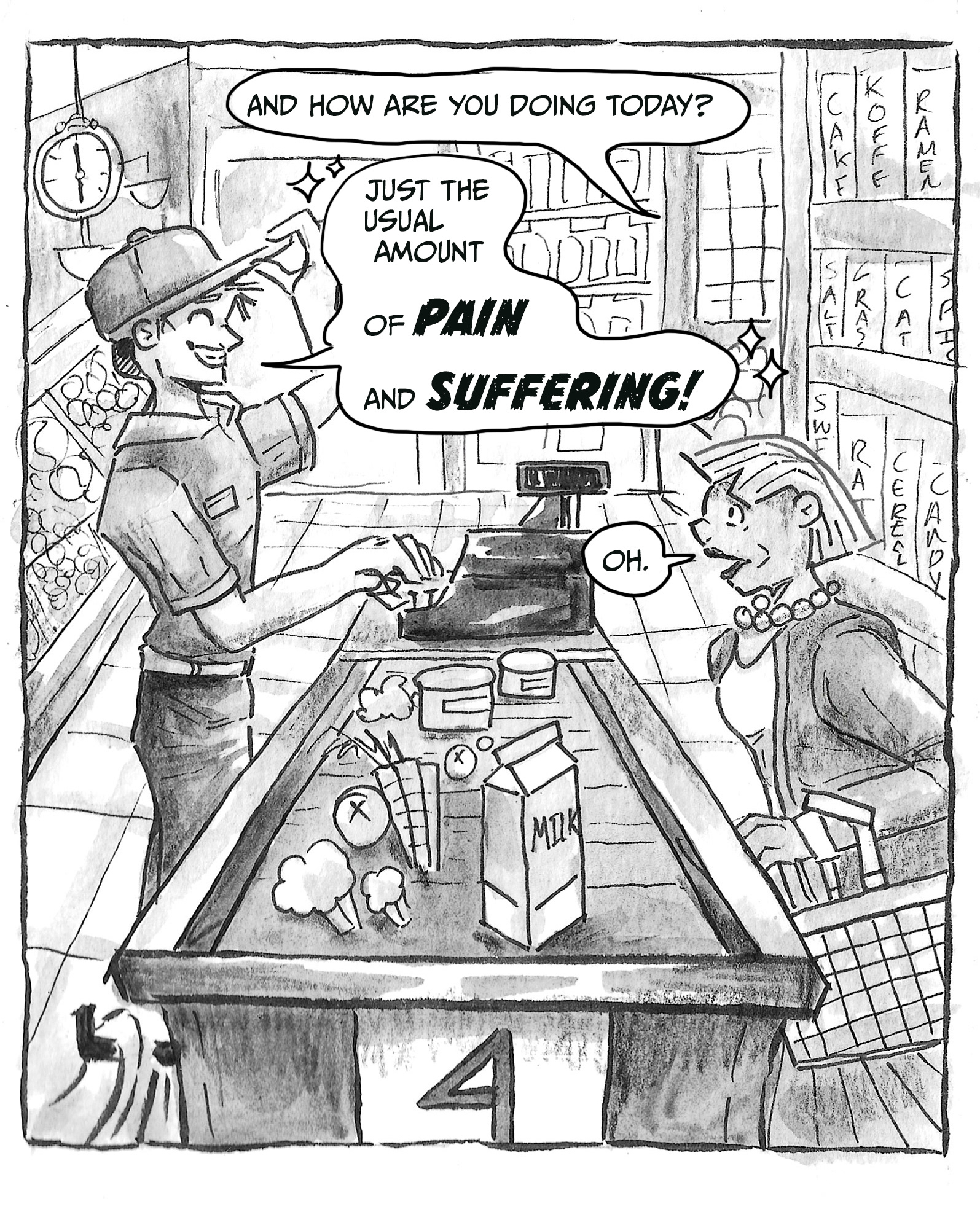 Single panel comic 2