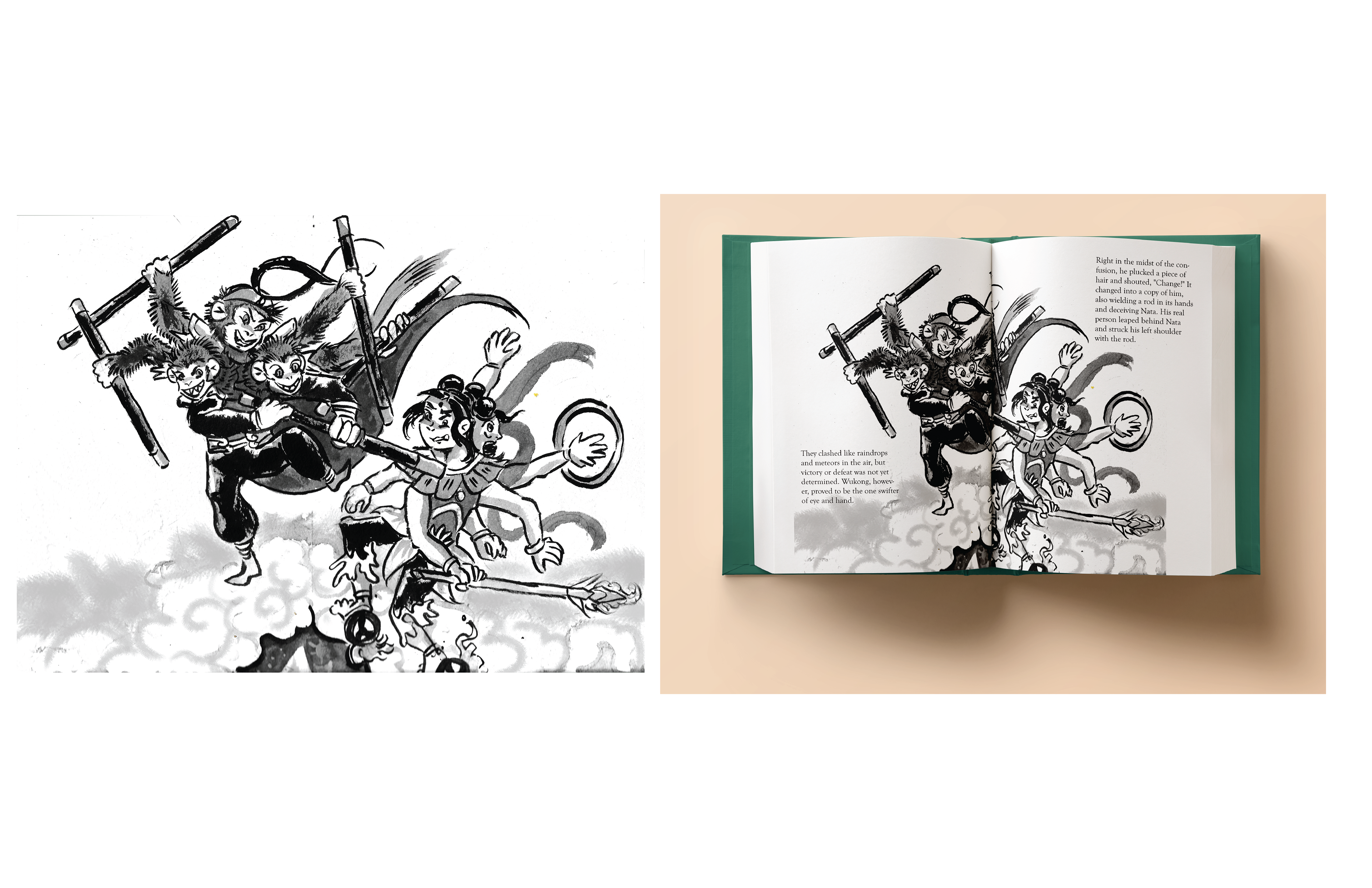 Monkey King: Spot Illustration 5