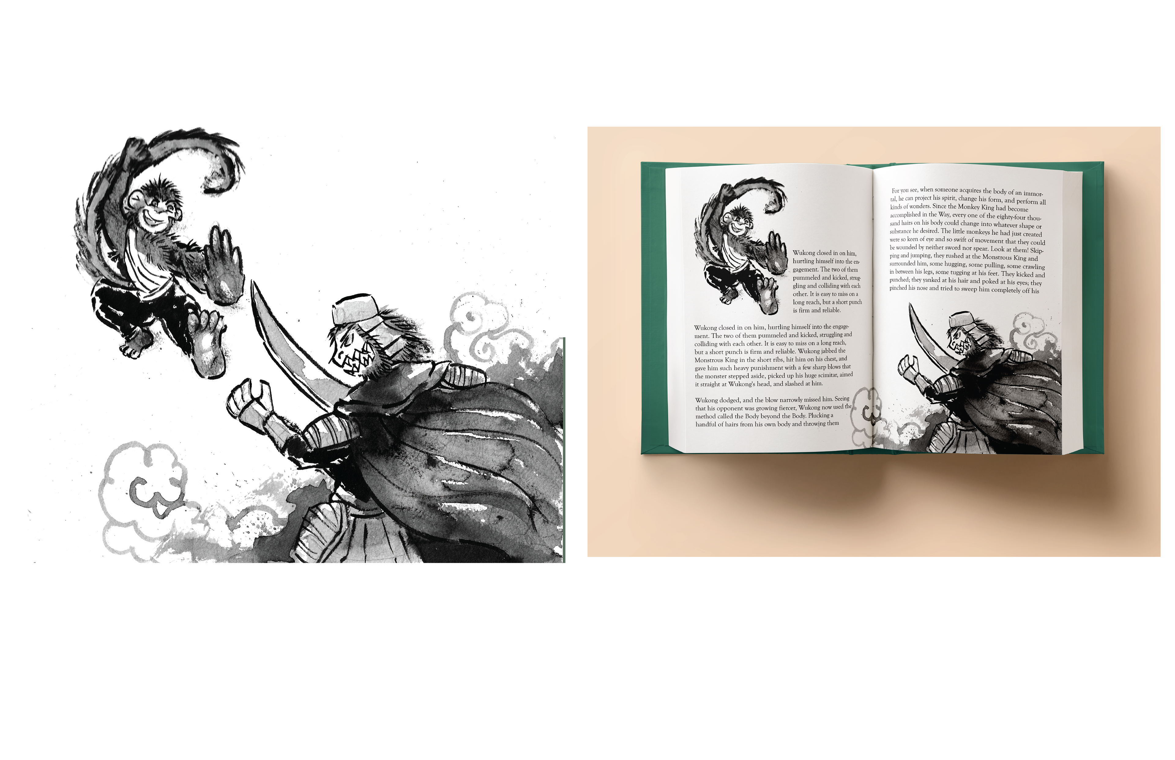 Monkey King: Spot Illustration 3