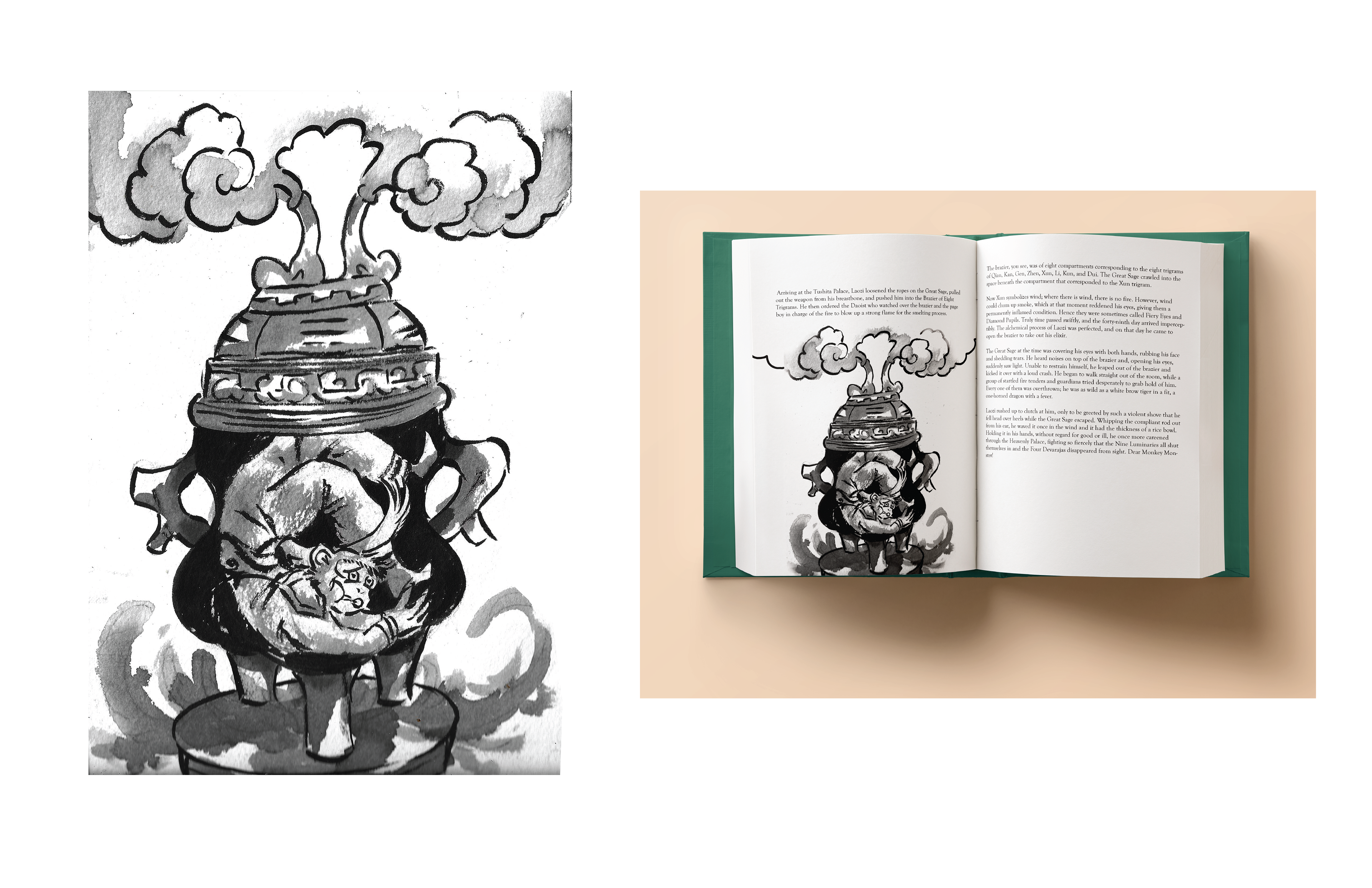 Monkey King: Spot Illustration 8