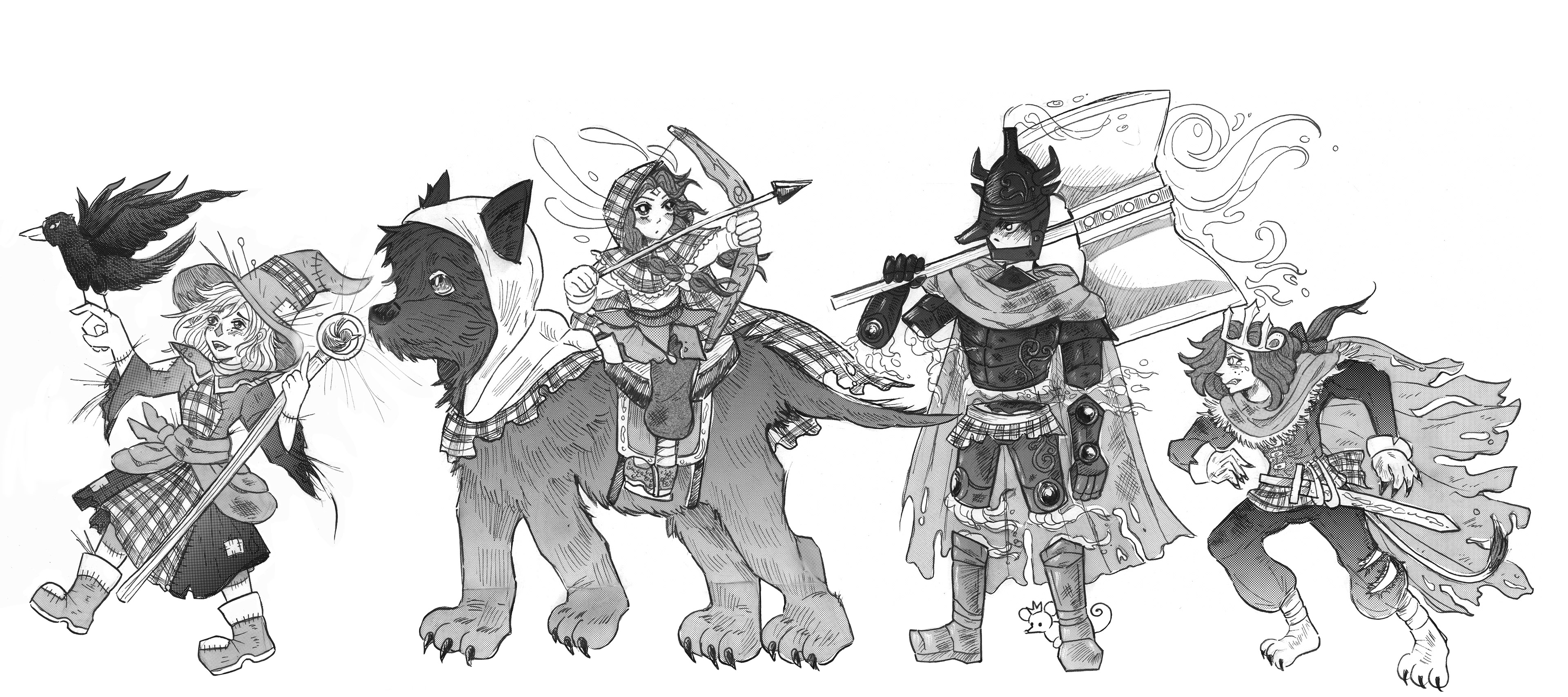 Wizard of Oz in an action adventure shoujo style